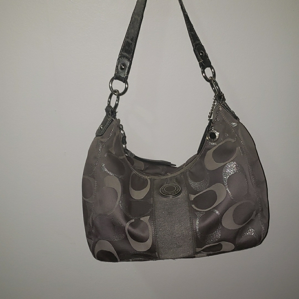 Gray Coach Women's Shoulder Bag